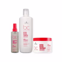 Imagem do produto Kit Schwarzkopf Bc Repair Rescue - Shampoo 1L + Máscara 500g + Spray Conditioner 200ml