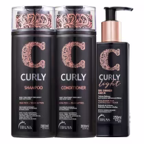 Imagem do produto Kit Truss Curly - Shampoo 300ml + Condicionador 300ml + Leave-In Light 250ml