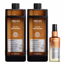 Imagem do produto Kit Truss Nutri Infusion - Shampoo 1L + Condicionador 1L + Óleo 60ml