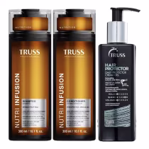 Imagem do produto Kit Truss Nutri Infusion - Shampoo 300ml + Condicionador 300ml +  Hair Protector 250ml