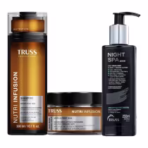 Imagem do produto Kit Truss Nutri Infusion - Shampoo 300ml + Máscara 180g + Night Spa 250ml