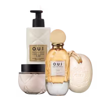 Imagem do produto Conjunto L’Amour-Esse 142 O.U.i Feminino Intense - Eau de Parfum Feminino 75ml + Loção 400ml + Crème Riche 200g + Sabonete em Barra 190g