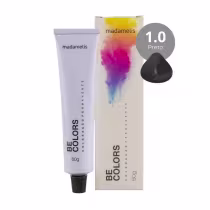 Imagem do produto Coloração Madamelis Be Colors Preto 1.0 60 g