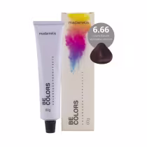 Imagem do produto Coloração Madamelis Be Colors Louro Escuro Vermelho Intenso 6.66 60 g