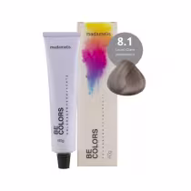 Imagem do produto Coloração Madamelis Be Colors Louro Claro Acinzentado 8.1 60 g