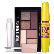 Imagem do produto Kit Maybelline Make The City Pearl (3 produtos)