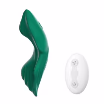 Imagem do produto Vibrador de Calcinha Recarregável Selim com Controle sem Fio Verde