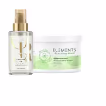 Imagem do produto kit Mascara elements 500ml Oil Reflections light 100ml