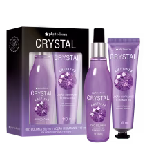 Imagem do produto Conjunto Crystal Ametista Phytoderm Feminino - Body Spray 200ml + Loção Hidratante 110ml