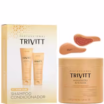 Imagem do produto Kit H.C.Trivitt Sh e Cond + Hidratação 500g e Leva 1 Escova