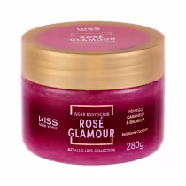 Imagem do produto Kiss New York - Esfoliante Corporal de Açúcar Rosé Glamour 280g