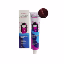 Imagem do produto Tinta de Cabelo sem Amônia 6.66 Louro Escuro Vermelho Intenso - Japinha Color