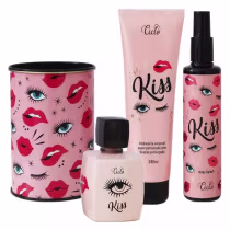 Imagem do produto Ciclo Kiss Kit Deo Colônia, Loção e Body Splash - 3 Itens