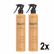 Imagem do produto Trivitt Itallian Kit 2 Fluido Para Escova Protetor Térmico 300ml