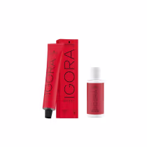Imagem do produto Kit Schwarzkopf Igora Royal 8.77 Louro Claro Cobre Extra + Ox 30vol 60ml