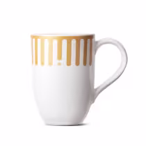 Imagem do produto Caneca Melt 300ml Dourada e Branca