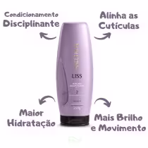 Imagem do produto Kit 2 Shampoo Liss E 1 Mascara Disciplinante Aneethun