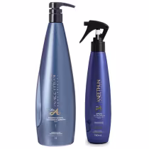 Imagem do produto Aneethun Kit Shampoo 1 litro e Finalizador Linha A