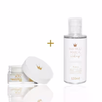 A imagem mostra Kit APMarcal Collection com Lait Hidratante 30ml e Eau di Efficace 120ml