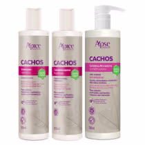 Imagem do produto Kit Apse Cachos Shampoo + Condicionador + Gelatina Ativadora Cachos 500ml