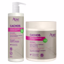 Imagem do produto Kit Apse Cachos Creme De Pentear Ativador Cachos + Gelatina Ativadora 500ml