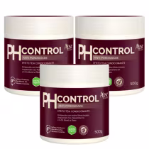 Imagem do produto Kit 3 Mascara Ph Control Anti Porosidade Condicionante Capilar Vegano Apse 500g