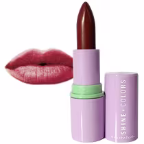 Imagem do produto Abelha Rainha Shine Colors Batom Brilho Intenso Marrom Desejo FPS 15 3,7g