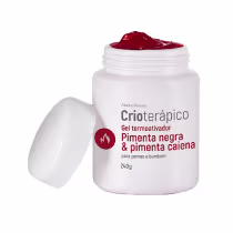 Imagem do produto Abelha Rainha Crioterápico Gel Termoativador Pimenta Negra e Pimenta Caiena Para Pernas e Bumbum 240g