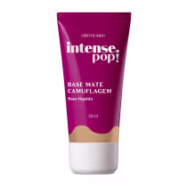 Imagem do produto Base Mate Camuflagem Cor 210 Intense Pop! 20ml
