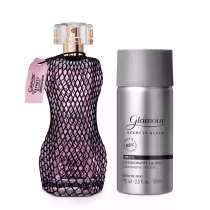 Imagem do produto Conjunto Glamour Secrets Black o Boticário Feminino - Desodorante Colônia 75ml + Refil 75ml