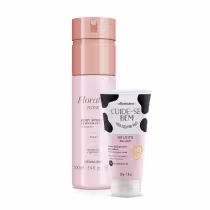Imagem do produto Combo Presente Body Spray Floratta Rose 100ml + Creme de Mãos Cuide-se Bem Deleite 50g
