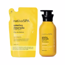 Imagem do produto Combo Nativa Spa  Ameixa Dourada: Loção Radiante Corporal  400ml + Refil 350ml