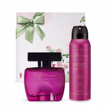 Imagem do produto Combo Presente Coffee Woman Seduction: Desodorante Colônia 100ml + Desodorante Antritranspirante Aerossol 75g/125ml + Caixa de Presente
