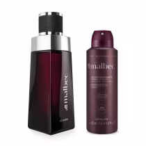 Imagem do produto Combo Malbec: Desodorante Colônia 100ml + Desodorante Antitranspirante 75g/125ml