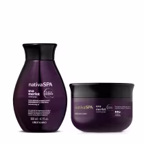 Imagem do produto Combo Nativa Spa Uva Merlot: Esfoliante Corporal 200g + Óleo Bifásico 200ml