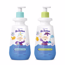 Imagem do produto Combo Dr. Botica Cabelos Lisos 1A 2C: Shampoo Infantil 400ml + Condicionador Infantil 400ml