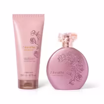 Imagem do produto Combo Floratta Rose Bouquet: Desodorante Colônia 75ml + Loção Corporal 200ml