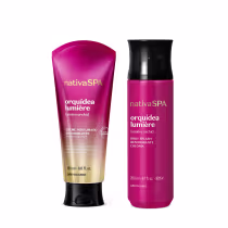 Imagem do produto Combo Nativa SPA Orquídea Lumière: Body Splash 200ml + Creme Perfumado Desodorante 180ml