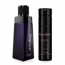 Imagem do produto Combo Malbec: Noir Desodorante Colônia 100ml + Desodorante Body Spray Black 100ml