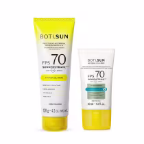 Imagem do produto Combo Protetor Solar Boti.Sun: Corporal FPS 70 120G + Facial Antioleosidade FPS 70 40ml