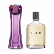 Imagem do produto Combo Perfumaria Casal: Boticollection Styletto 100ml + Linda Irresistível 100ml