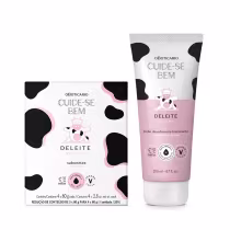 Imagem do produto Combo Cuide-Bem Deleite: Loção Corporal 200ml + Sabonete em Barra 4x80g