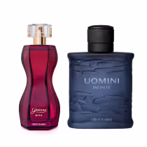 Imagem do produto Combo Perfumaria Para Casal: Uomini Infinite 100ml + Glamour Diva 75ml