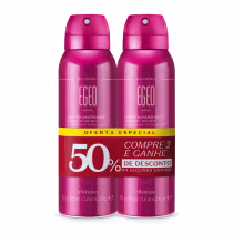 Imagem do produto Kit Desodorante Antitranspirante Aerossol Egeo Dolce 2x75g/125ml