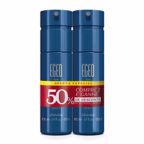 Imagem do produto Kit Body Spray Desodorante Egeo Blue 100ml (2 unidades)