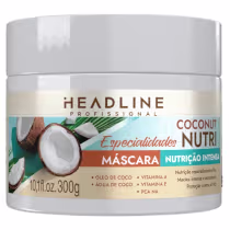 Imagem do produto Mascara Coconutri Headline Nutritiva Capilar Especialidades Vegano Anti Frizz Beautycolor 300g