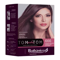Imagem do produto KIT TONALIZANTE 666 LOURO ESCURO VERMELHO INTENSO UN