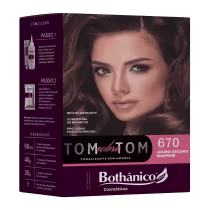 Imagem do produto KIT TONALIZANTE 670 LOURO ESCURO MARROM UN