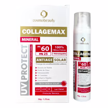 Imagem do produto Collagemax Uv Protect Mineral Fps60 Cosmobeauty 50g