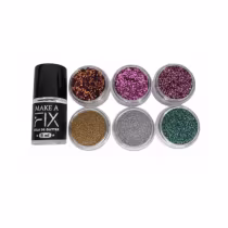 Imagem do produto Coleção BrilhaEco Glitter Biodegradável Make A (7 Produtos)